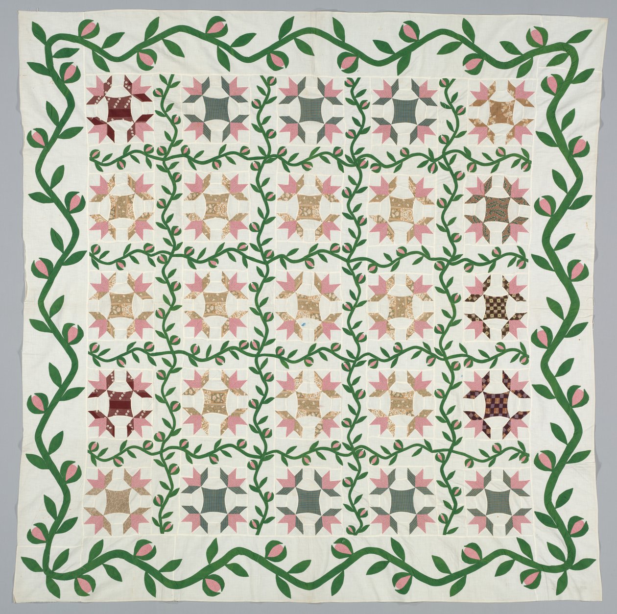 Coperta trapuntata, c1857 da Unbekannt