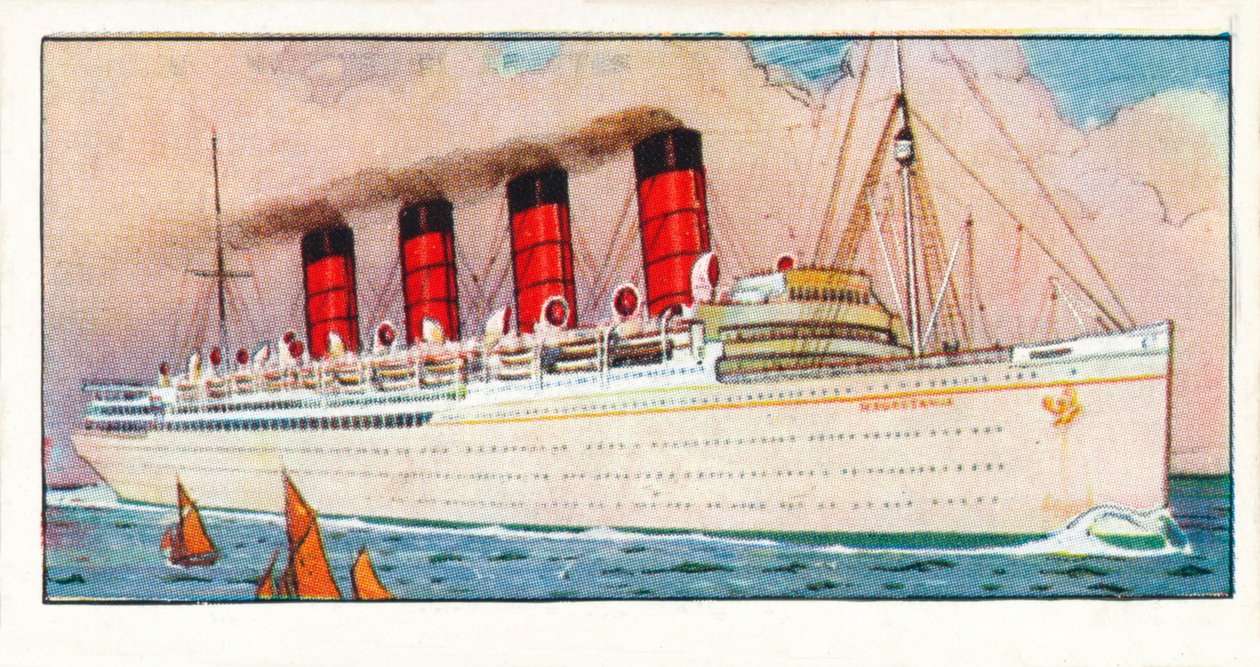 R.M.S. Mauretania da Unbekannt