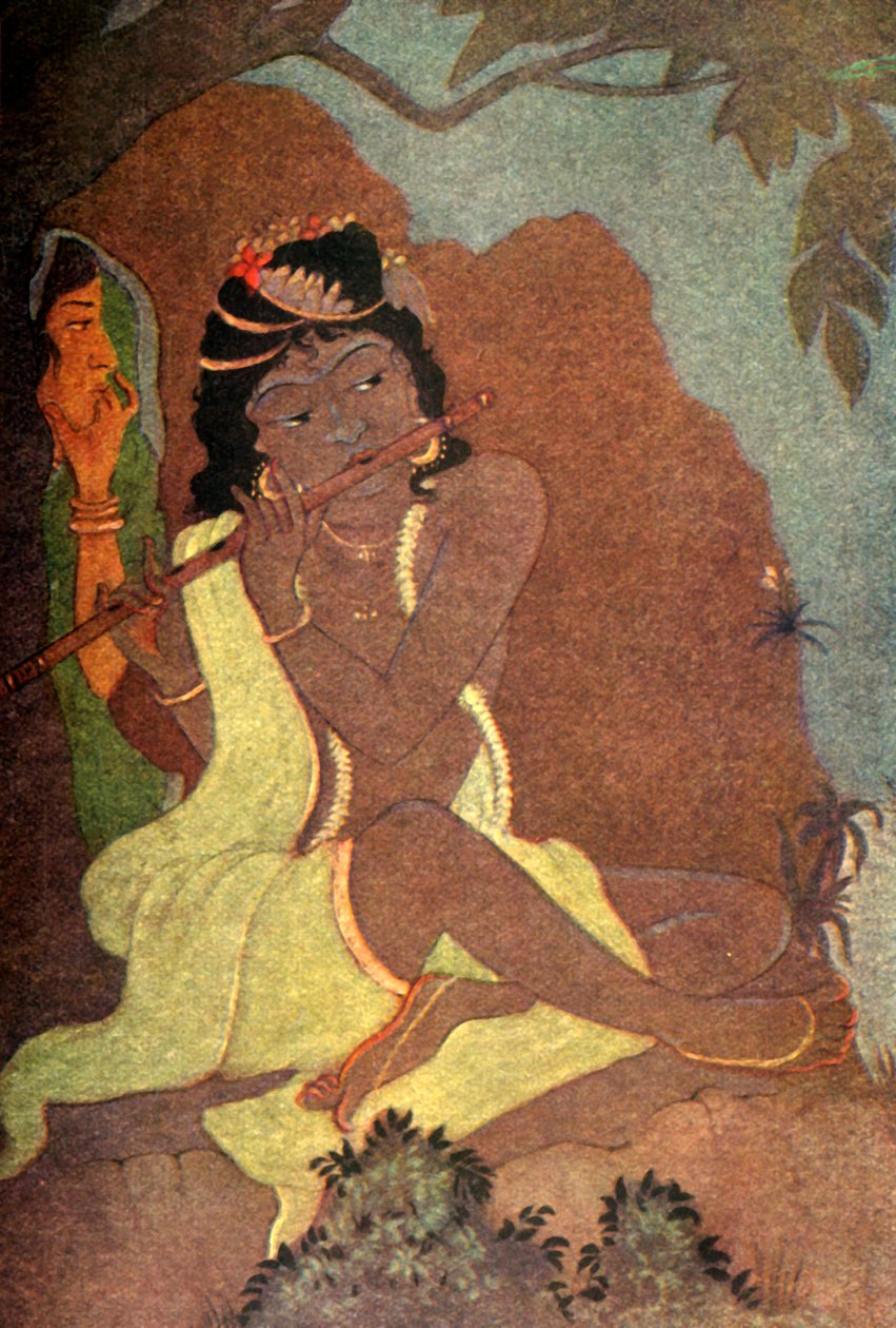 Radha e Krishna, 1920 da Unbekannt