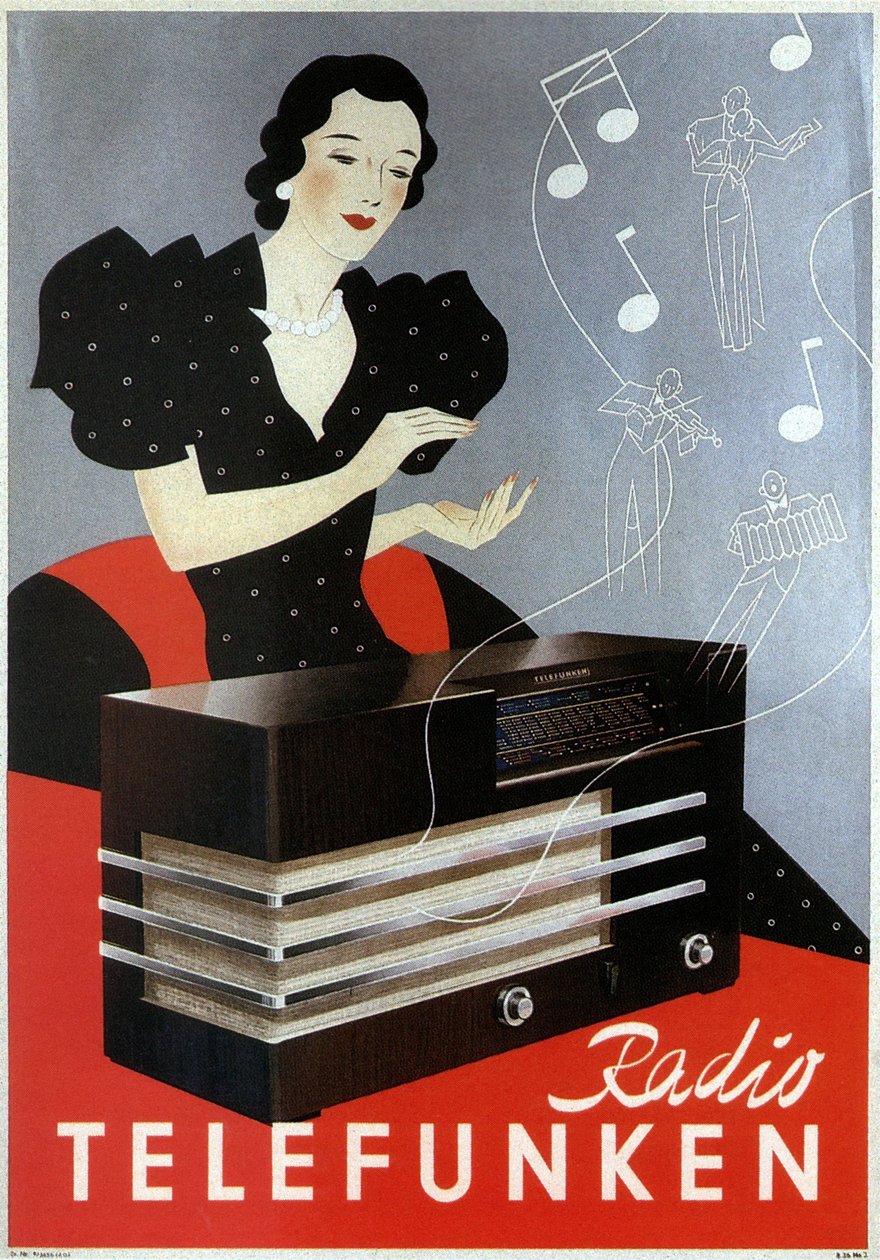 Radio Telefunken, 1935 da Unbekannt