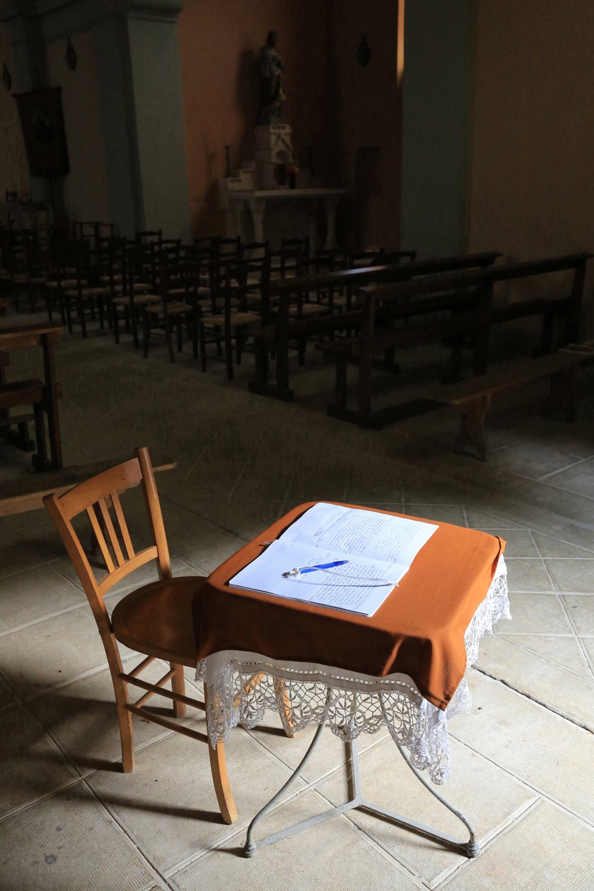 Registro in una chiesa da Unbekannt