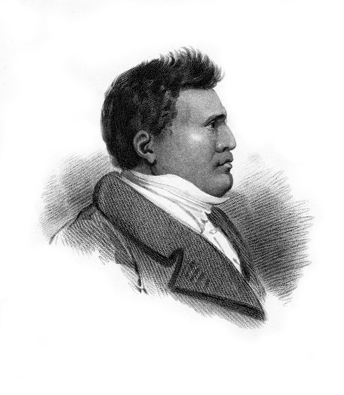 Rhio Rhio, Re delle Isole Sandwich, c1824 da Unbekannt