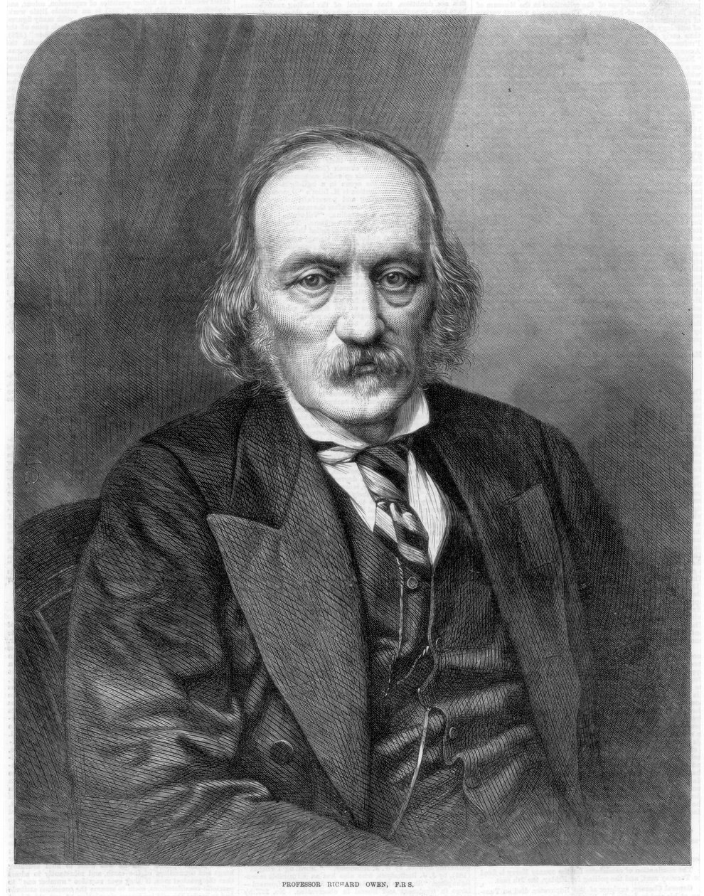 Richard Owen, anatomista e paleontologo inglese, 1872 da Unbekannt