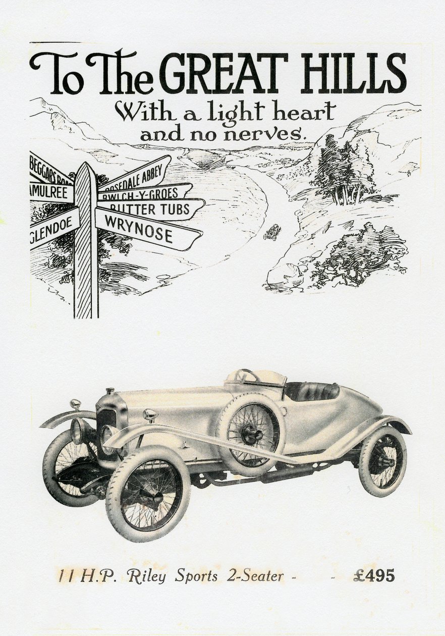 Riley MPH 2-Seater Sports, c1920s da Unbekannt