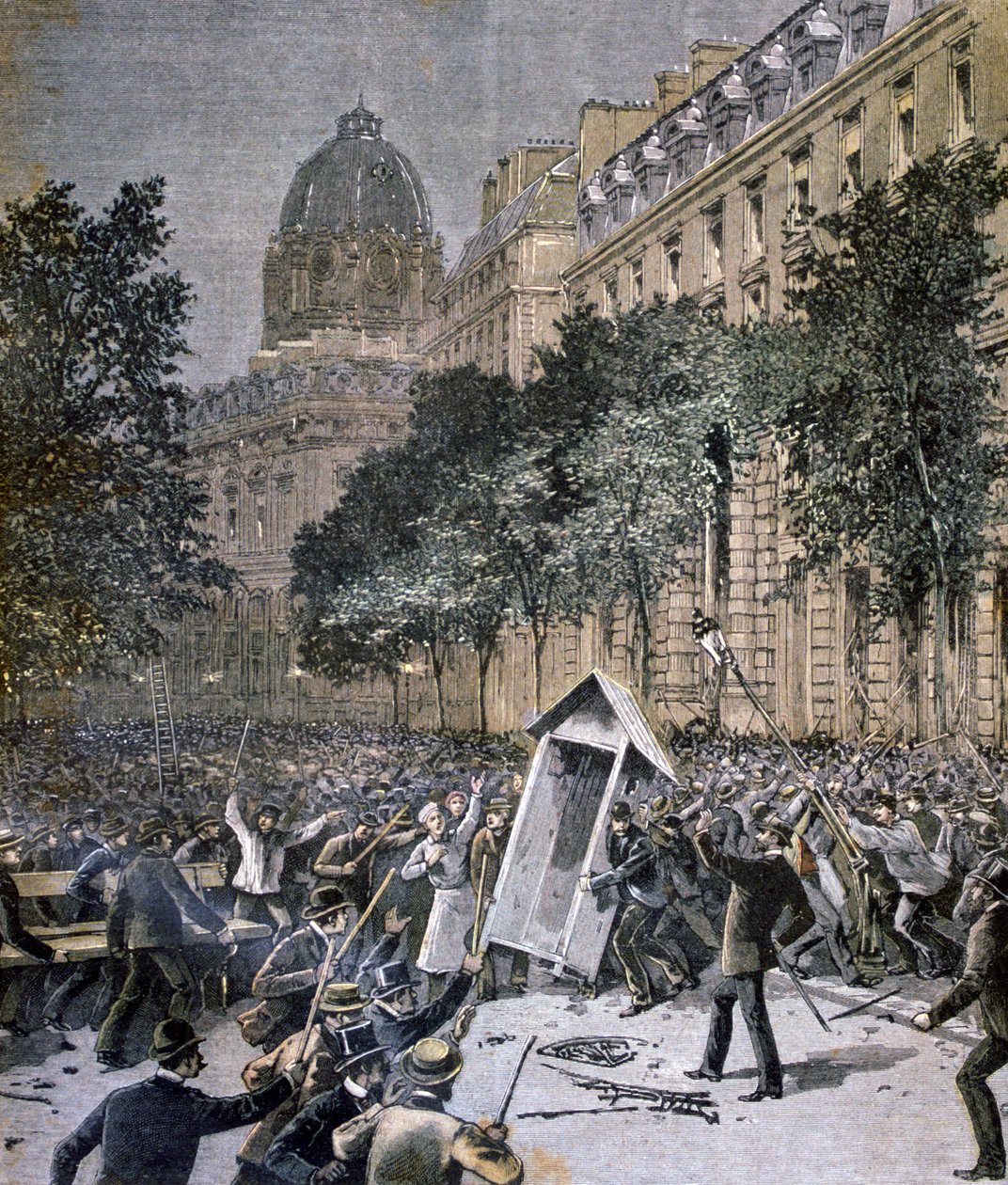 Rivolte a Parigi da Unbekannt