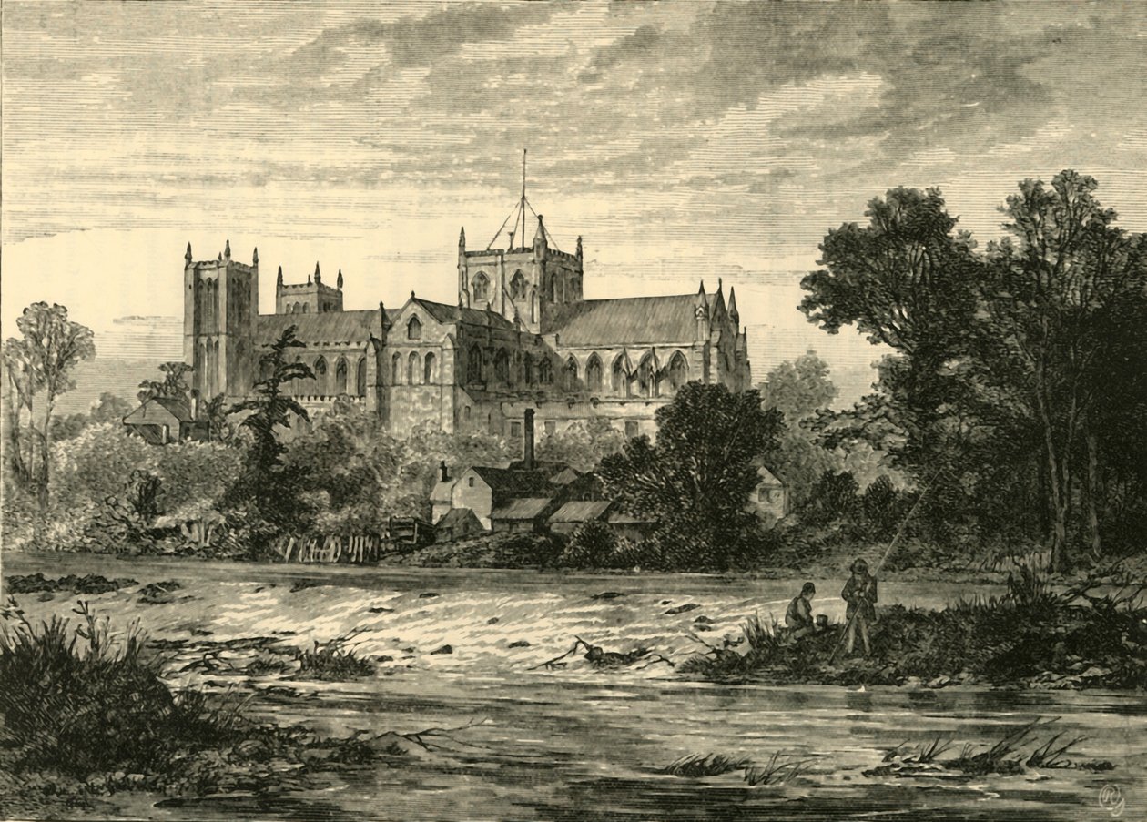 Ripon Minster, dal sud-est, 1898 da Unbekannt