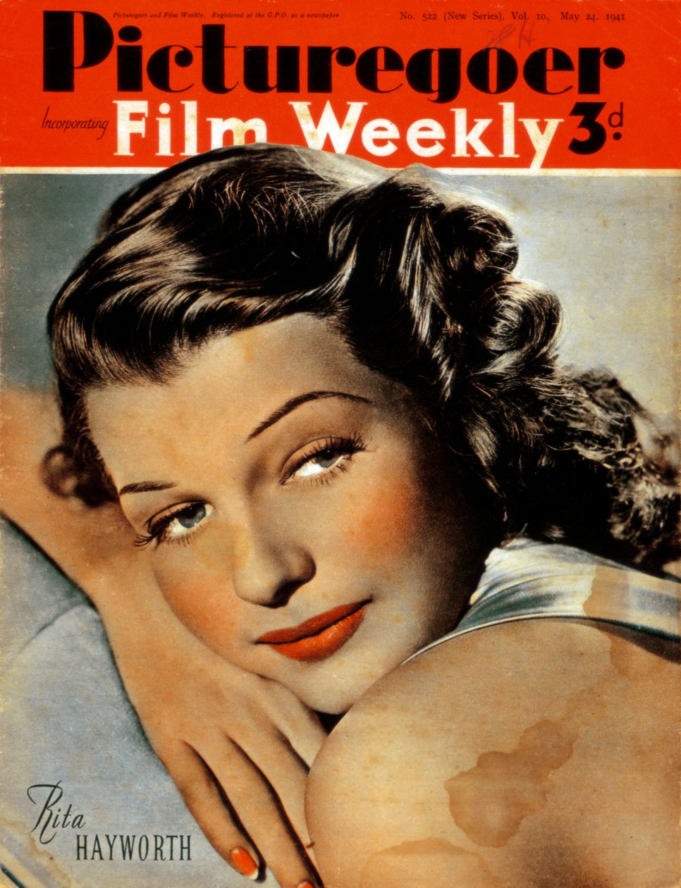 Rita Hayworth, attrice americana da Unbekannt