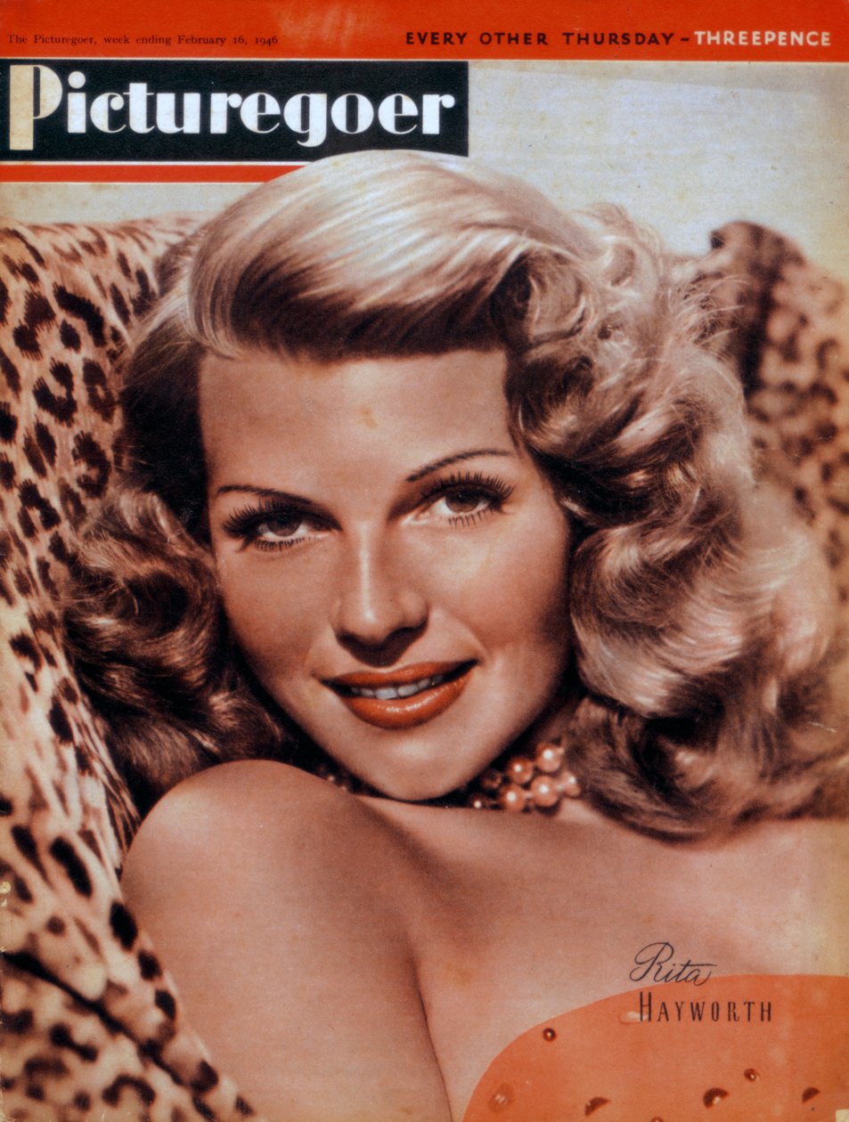 Rita Hayworth, attrice americana da Unbekannt