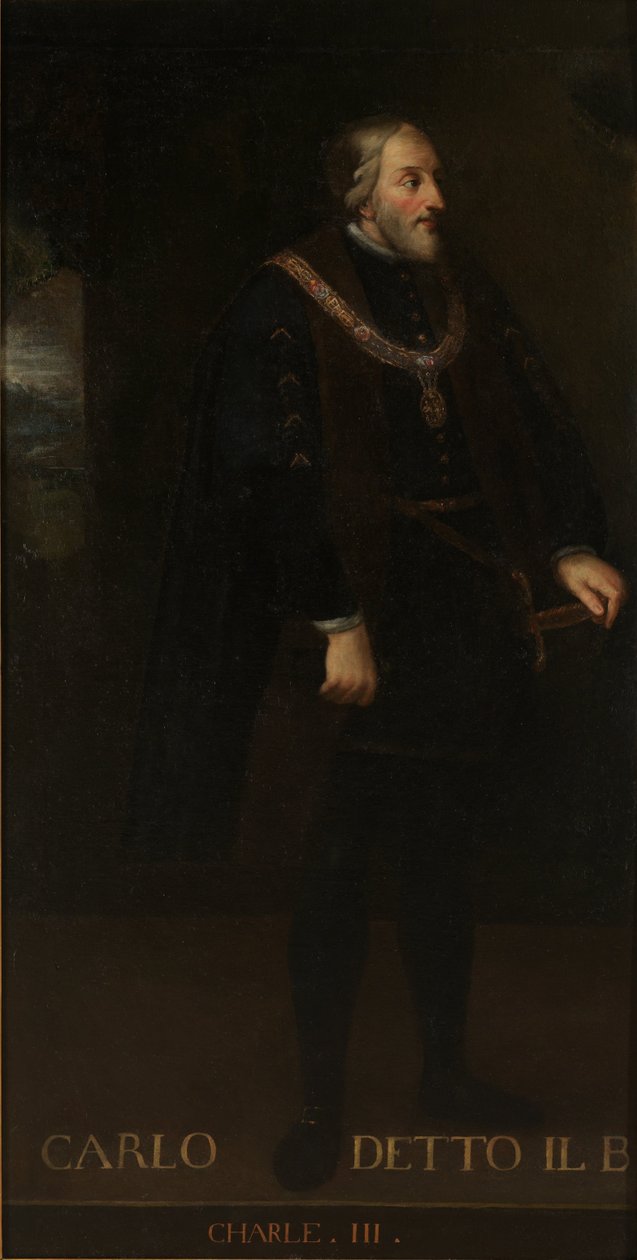 Ritratto di Carlo III da Unbekannt