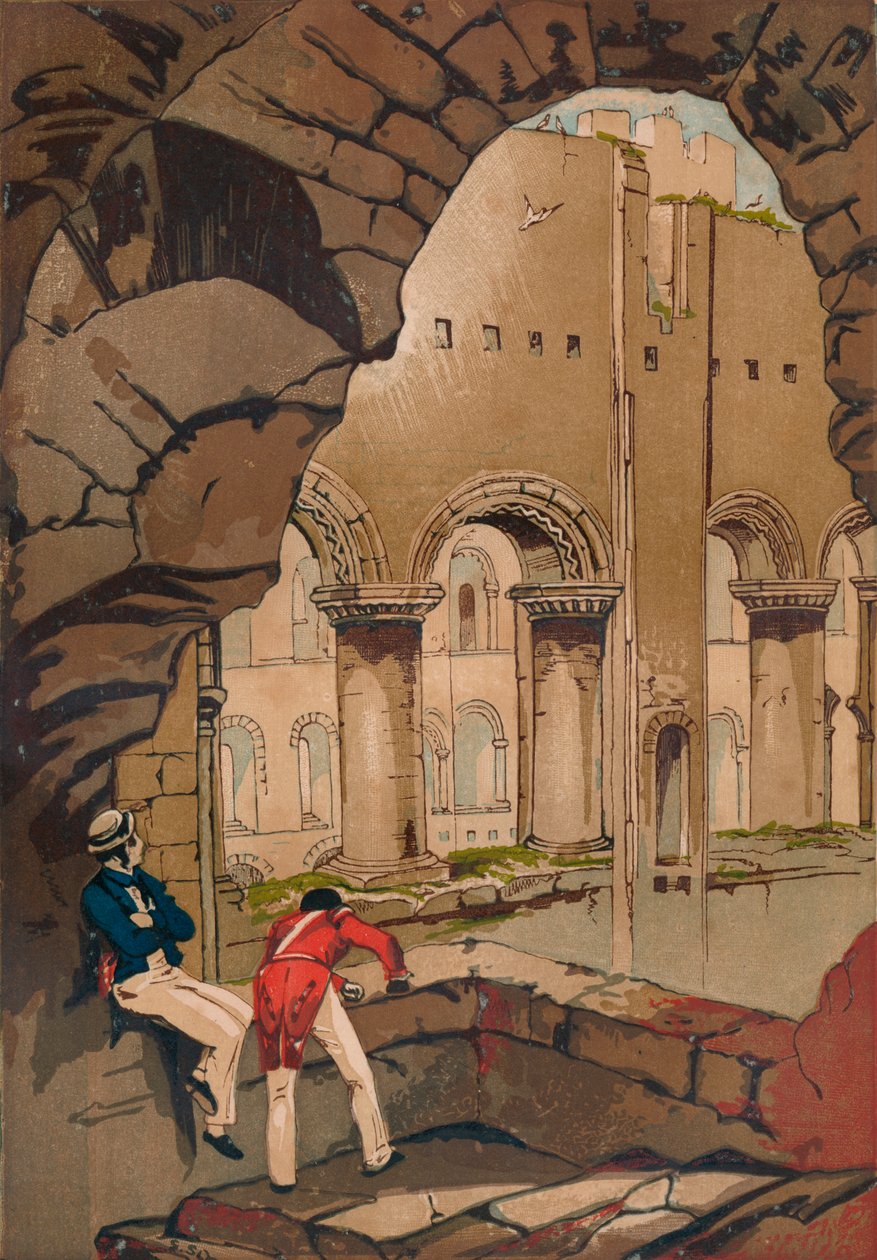 Castello di Rochester. - Interno da Unbekannt