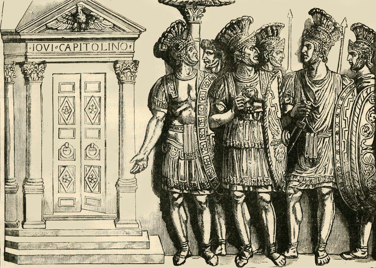 Soldati romani, 1890 da Unbekannt