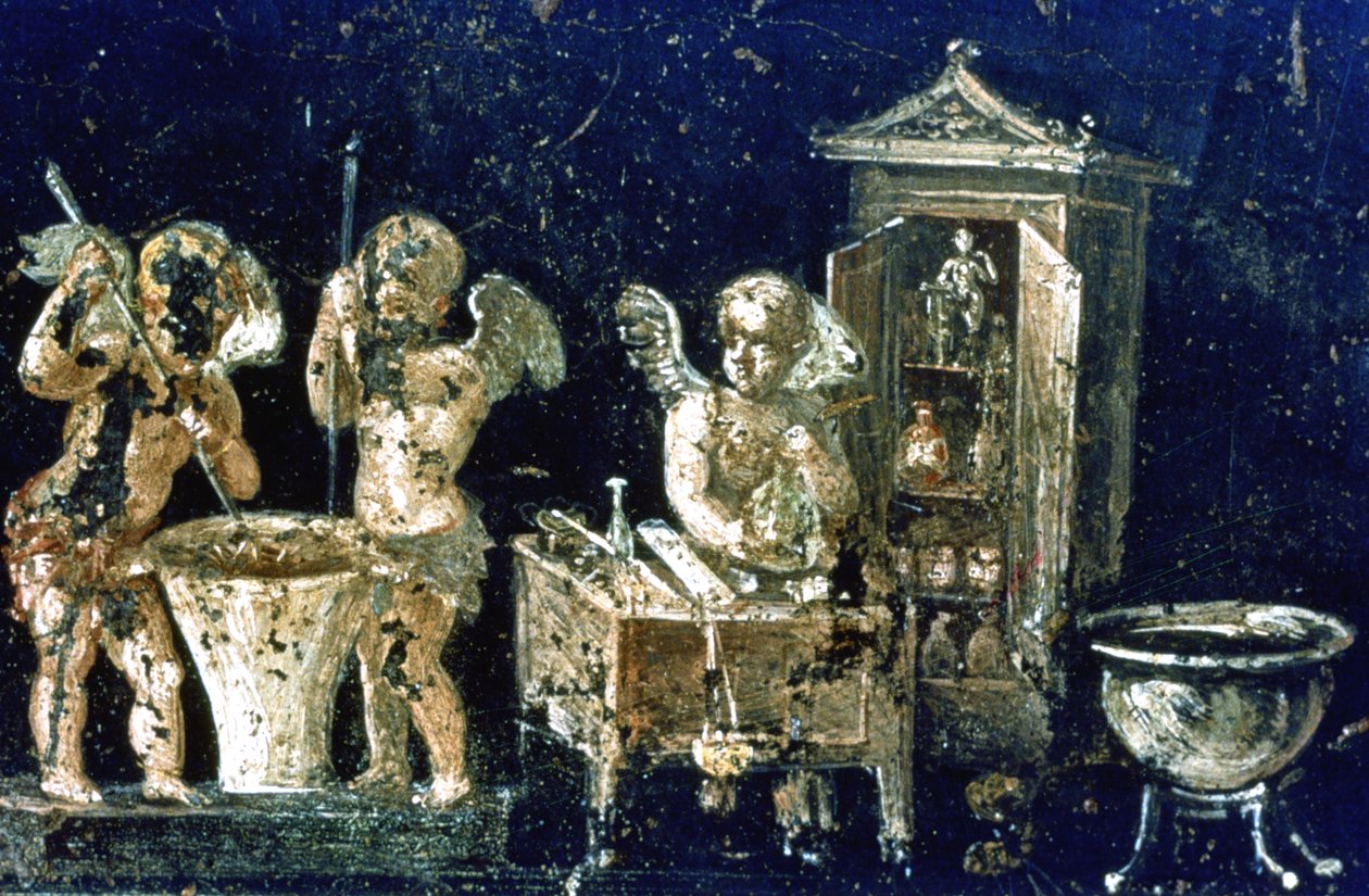 Affresco romano, Casa dei Vettii, Pompei, Italia da Unbekannt