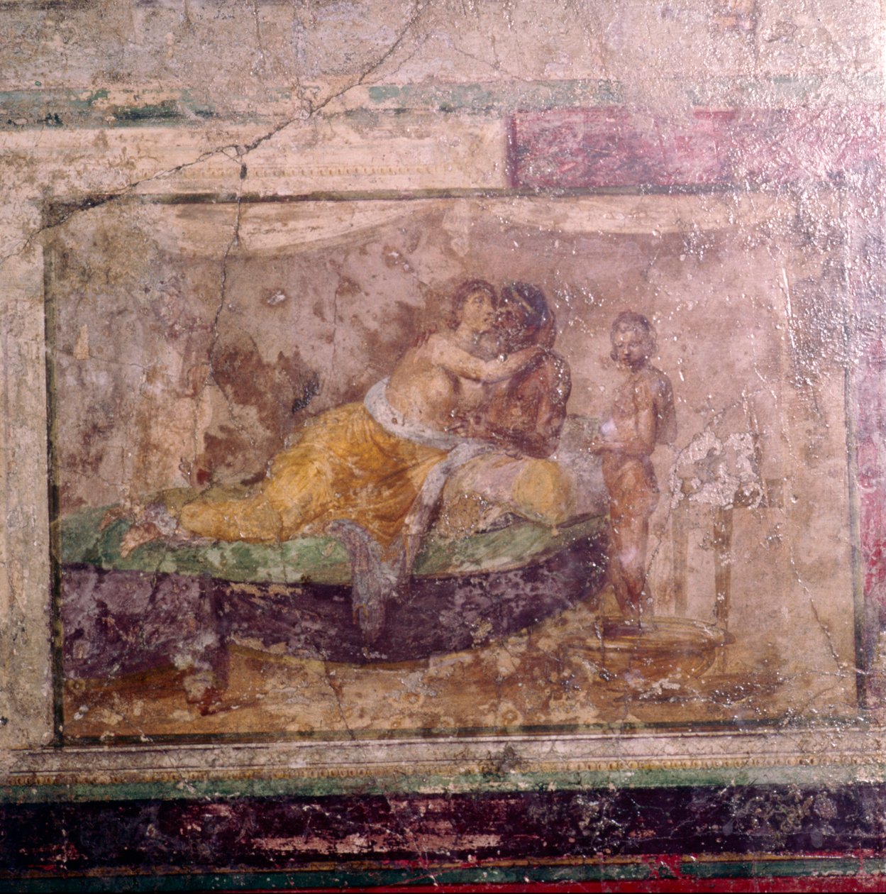 Affresco romano, a Roma, I secolo da Unbekannt