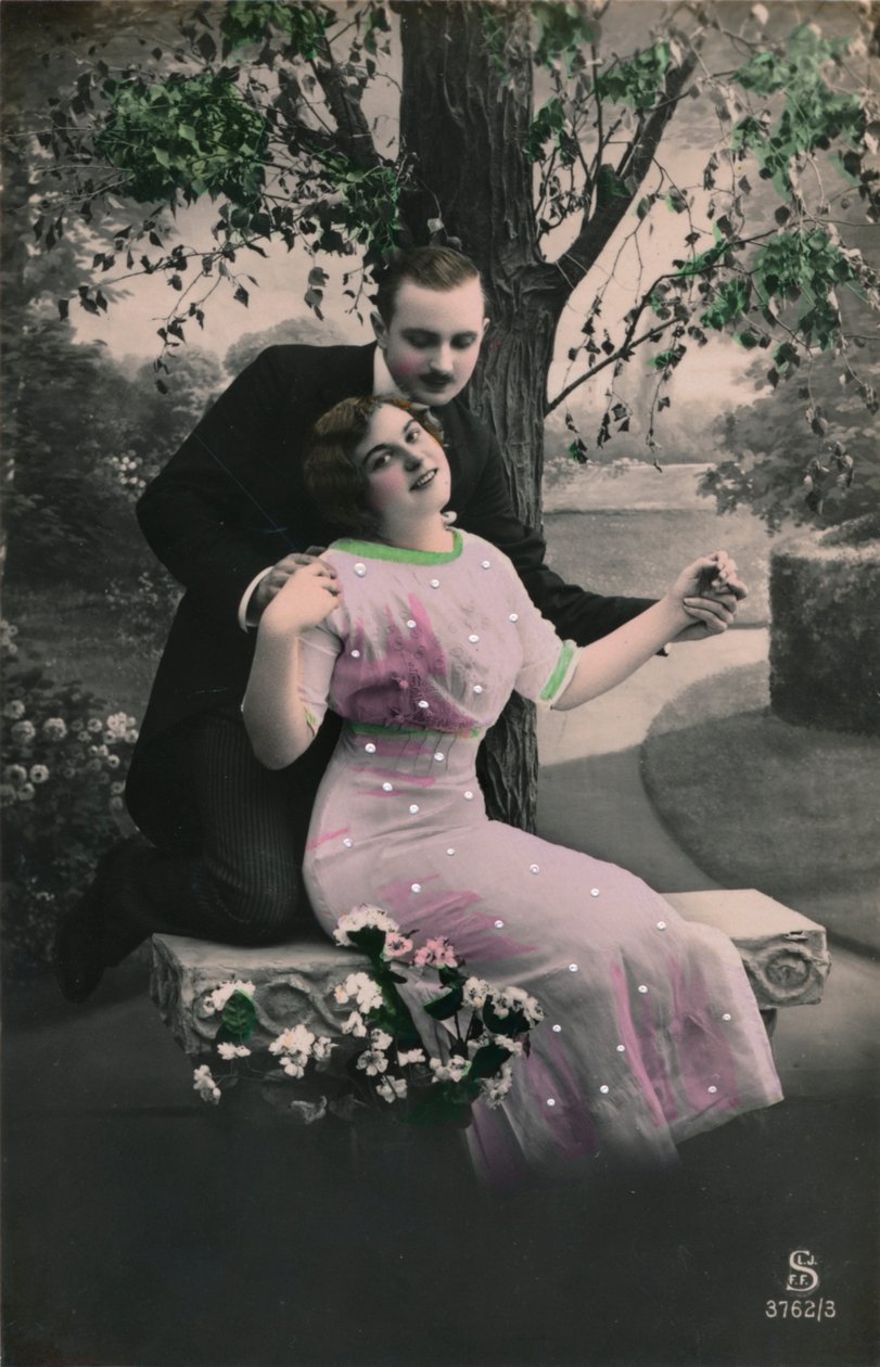Cartolina romantica da Unbekannt