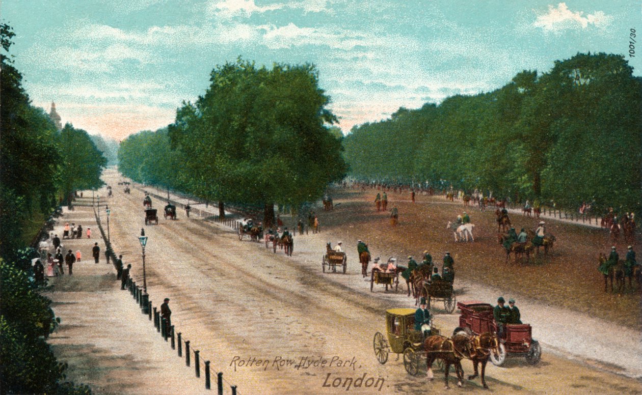 Rotten Row, Hyde Park, Londra da Unbekannt