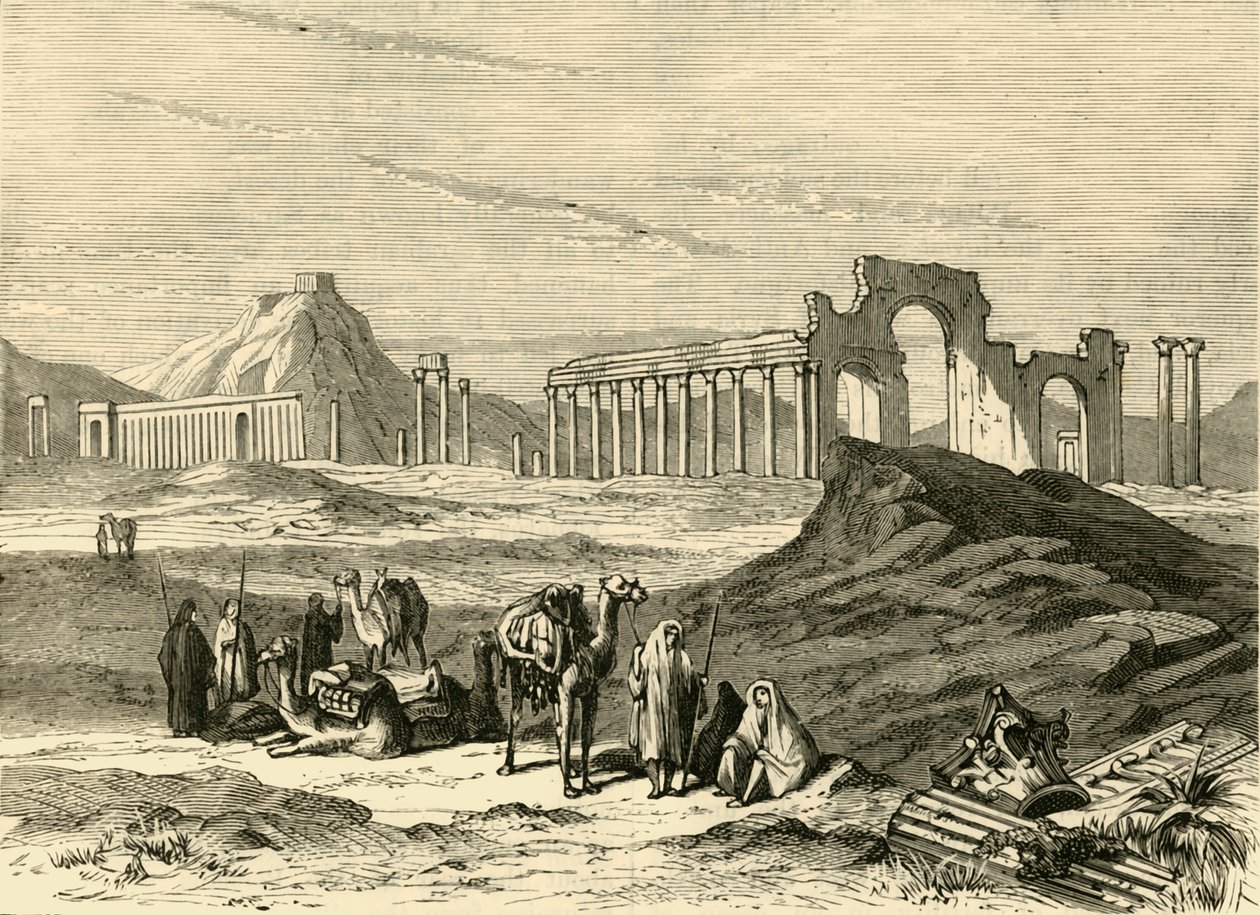 Rovine di Palmira da Unbekannt
