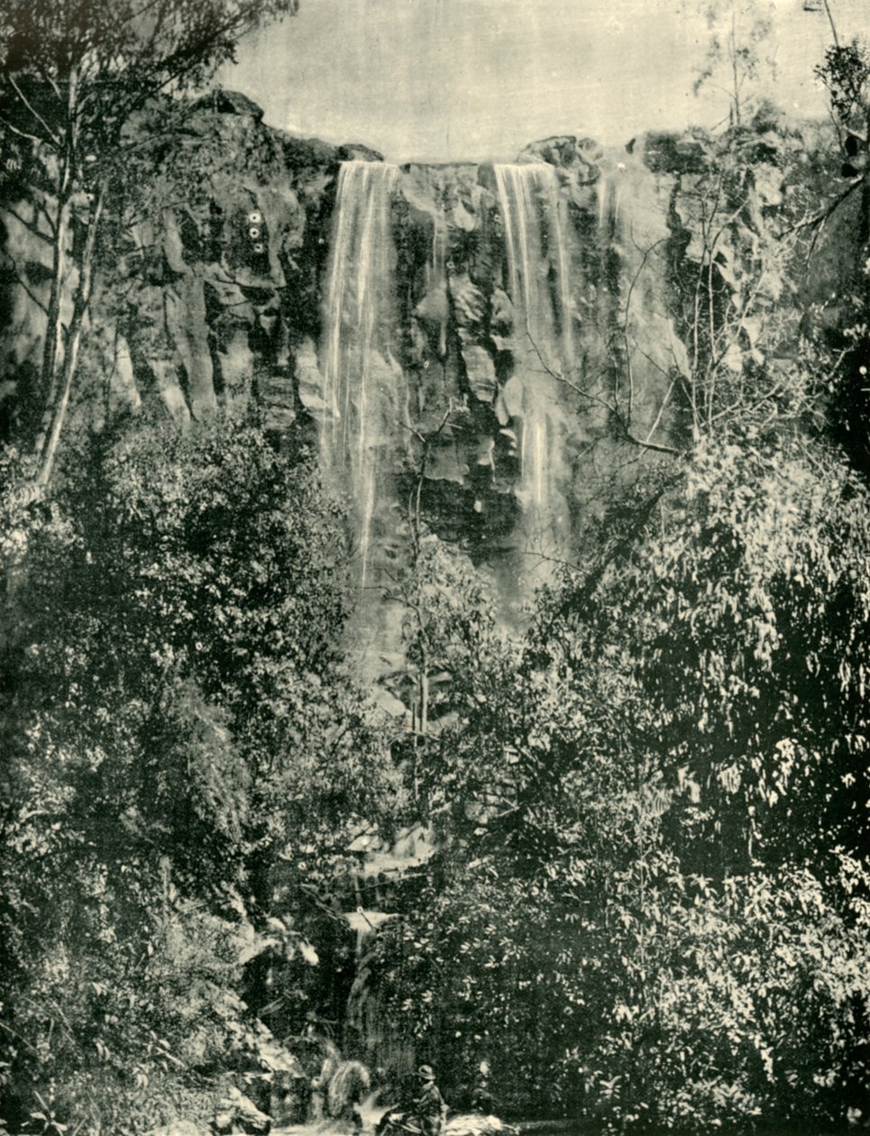 Cascate di Sailors Creek, Daylesford, 1901 da Unbekannt