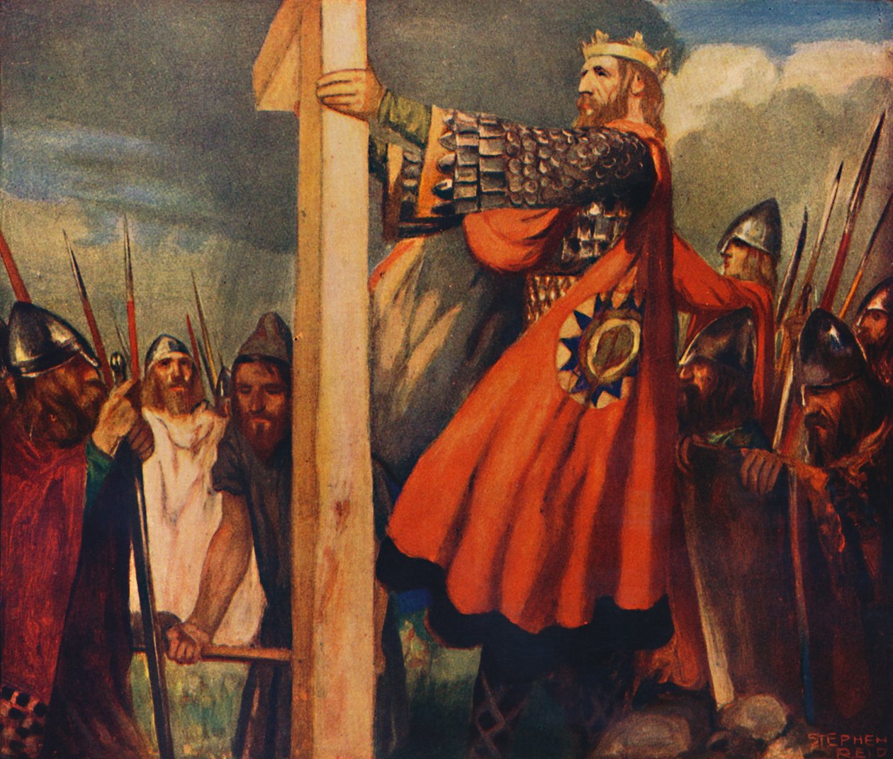 San Osvaldo a Hevenfelth, 1912 da Unbekannt