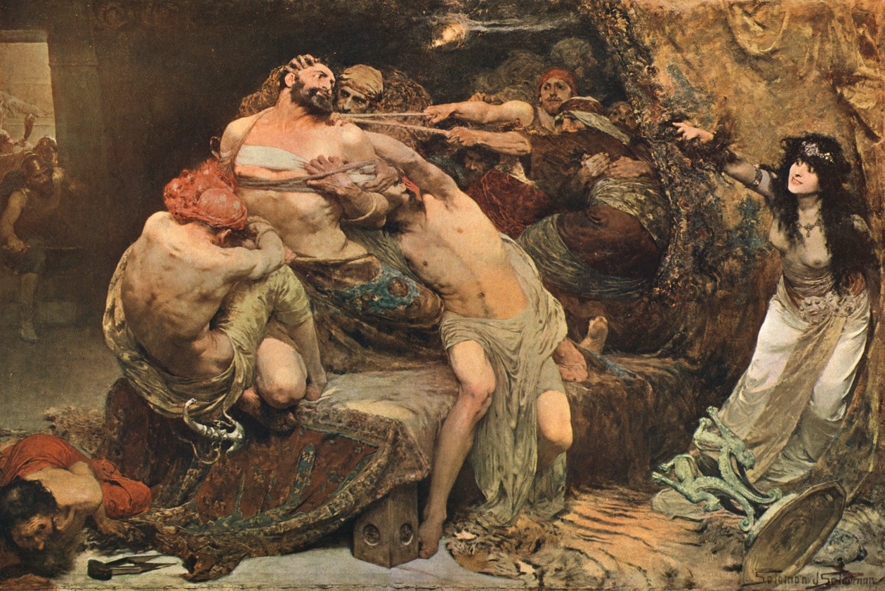 Sansone, c1887, c1902 da Unbekannt