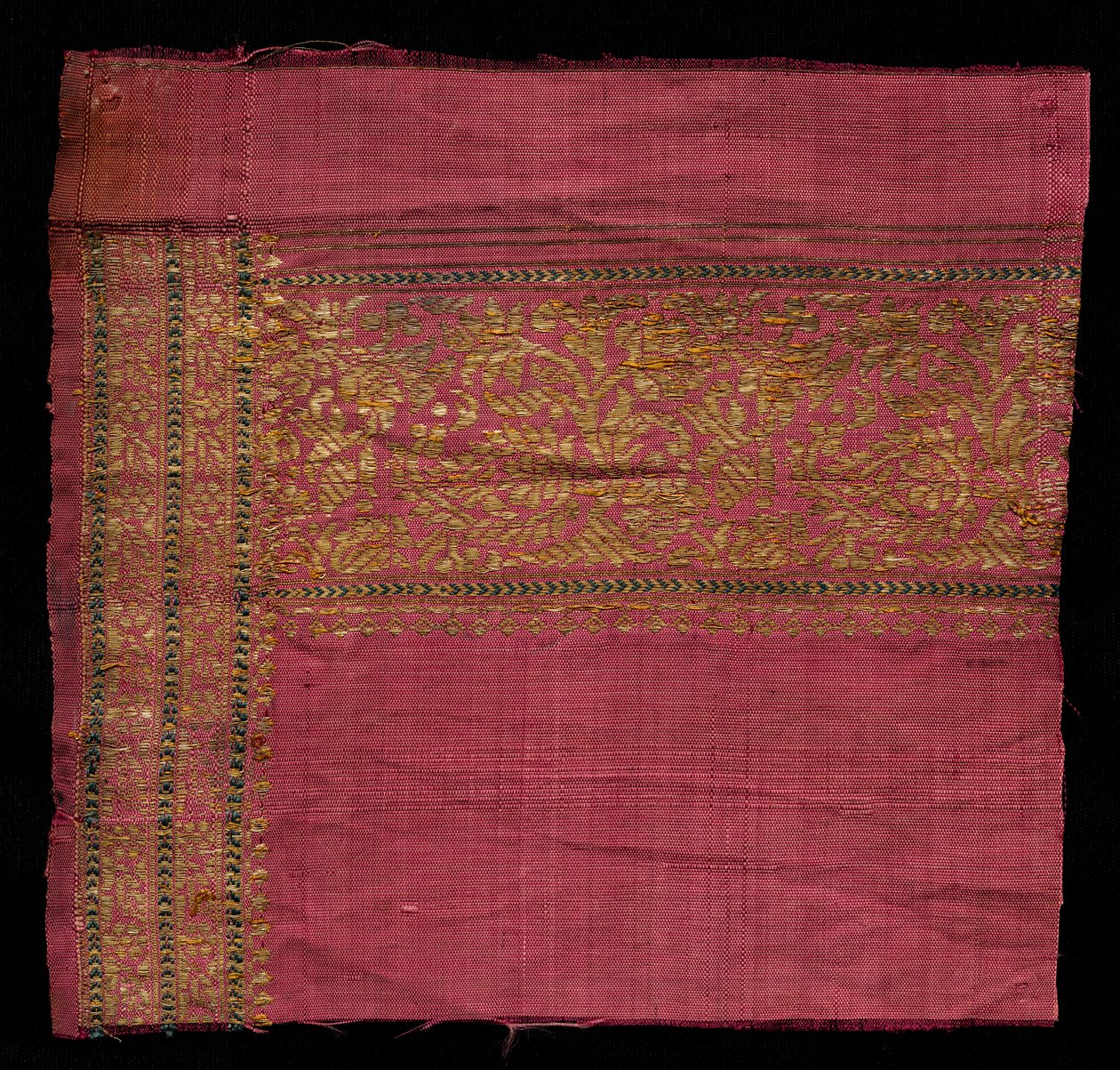 Frammento di sari, 1800 da Unbekannt