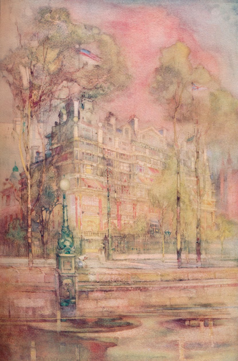 Savoy Hotel, Londra da Unbekannt