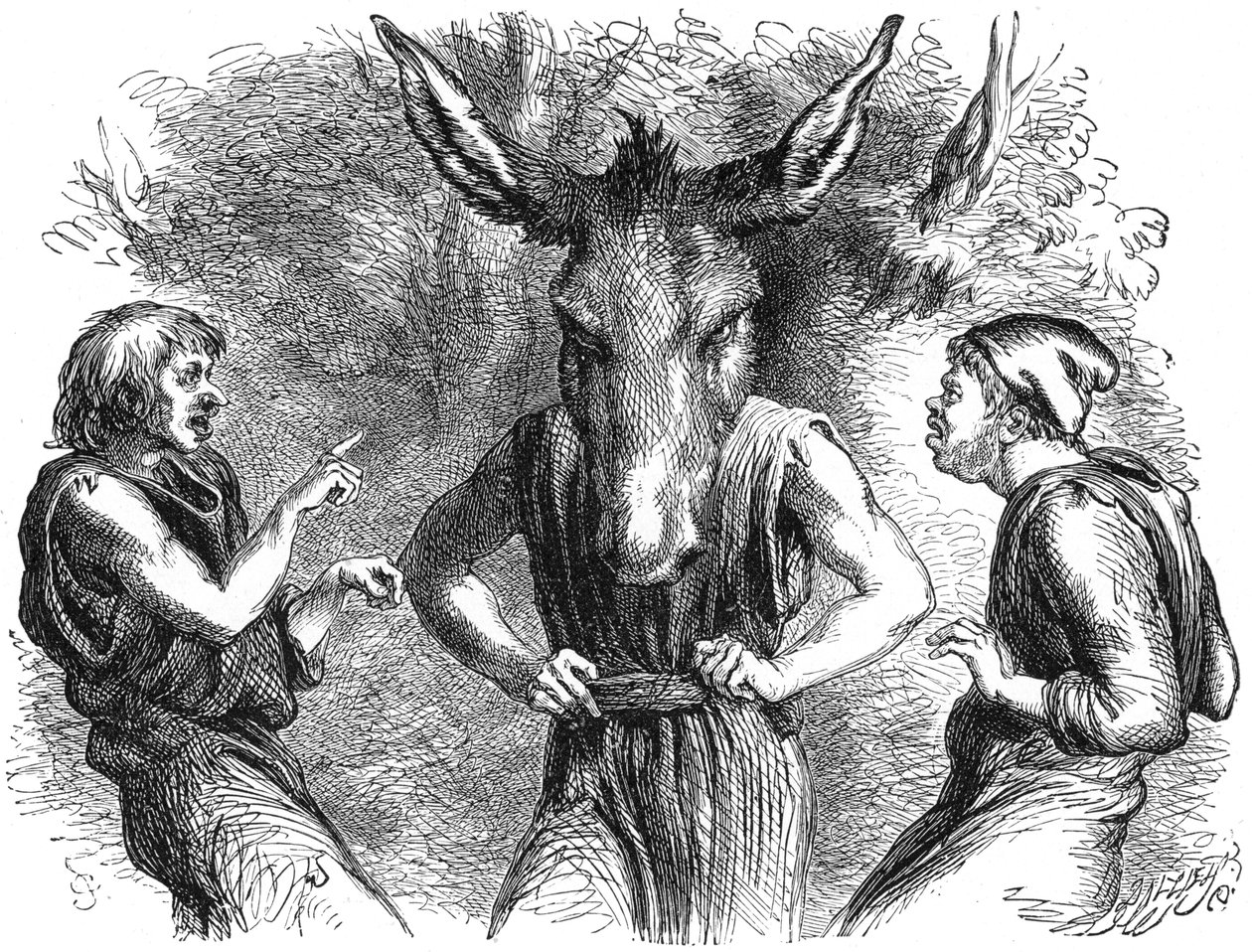Scena da Sogno di una notte di mezza estate di Shakespeare da Unbekannt