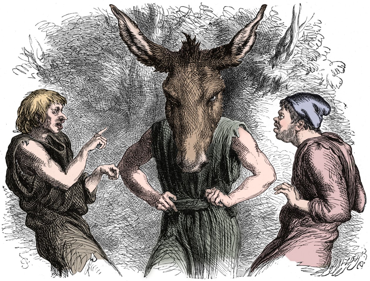 Scena da Sogno di una notte di mezza estate di Shakespeare da Unbekannt