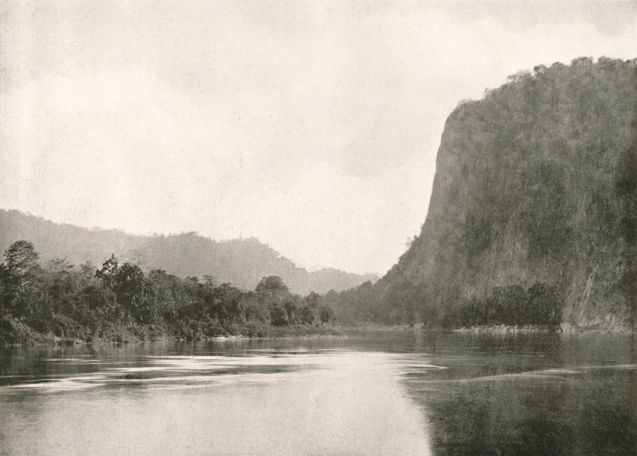 Secondo Defile sul fiume Irrawaddy, vicino a Bhamo da Unbekannt