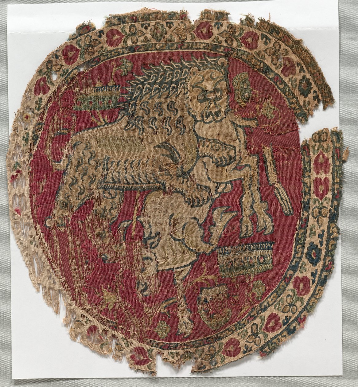 Segmento di una tunica, 750 - 799 da Unbekannt