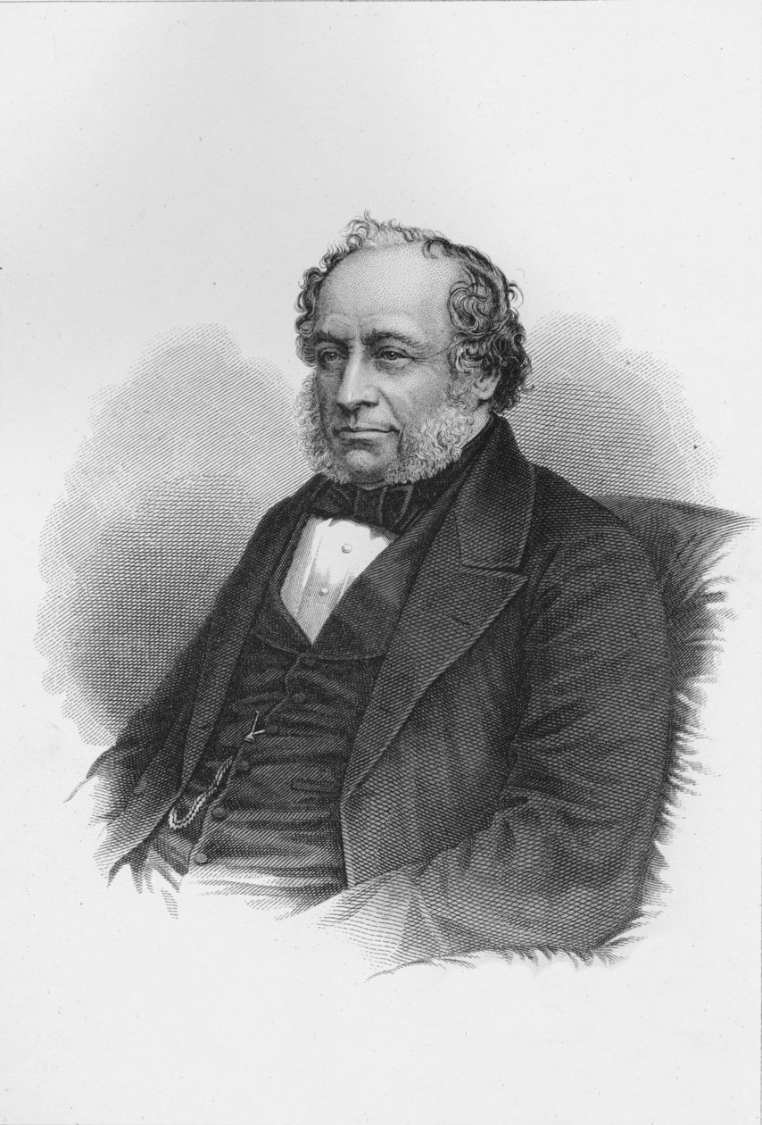 Sir Charles Barry, architetto britannico, c1840 1878 da Unbekannt