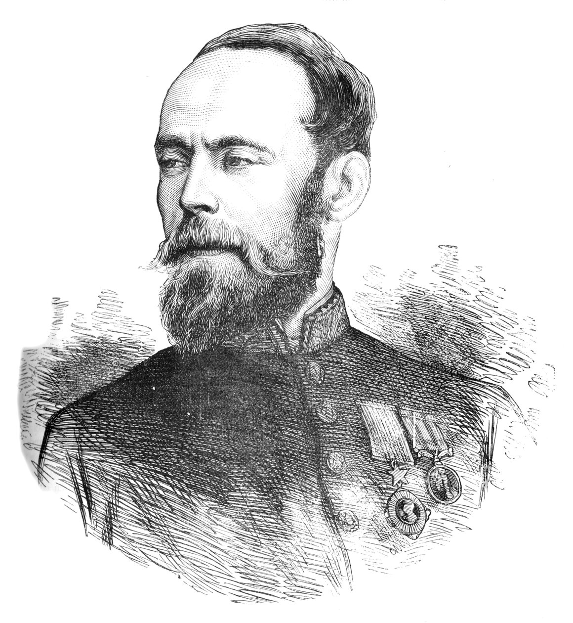 Sir Louis Cavagnari, c. 1880 da Unbekannt