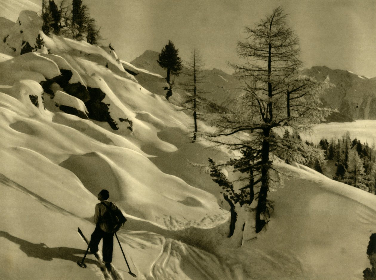 Sci ad Ankogel, Austria, c. 1935 da Unbekannt