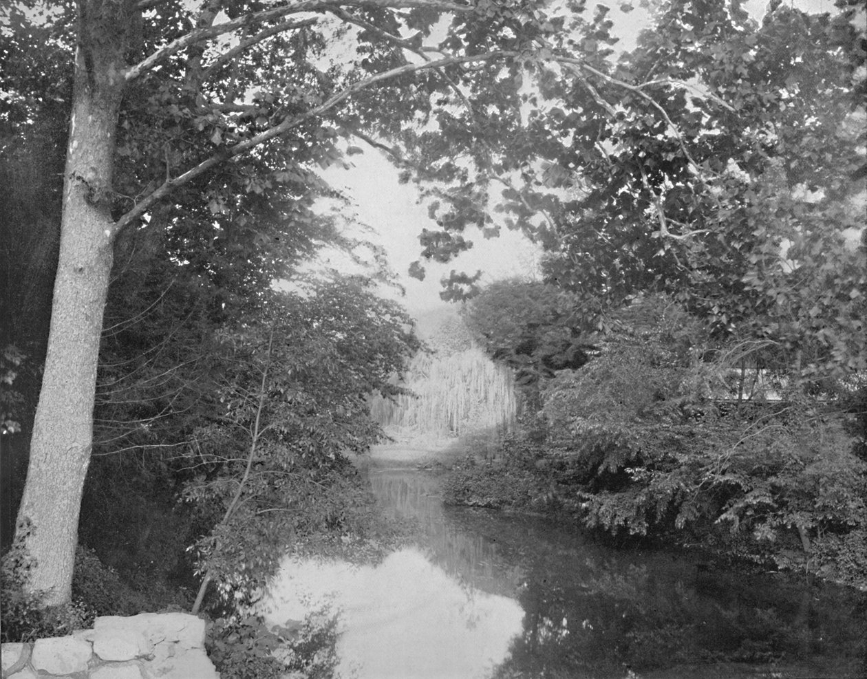 Sleepy Hollow, fiume Hudson, New York, c1897 da Unbekannt