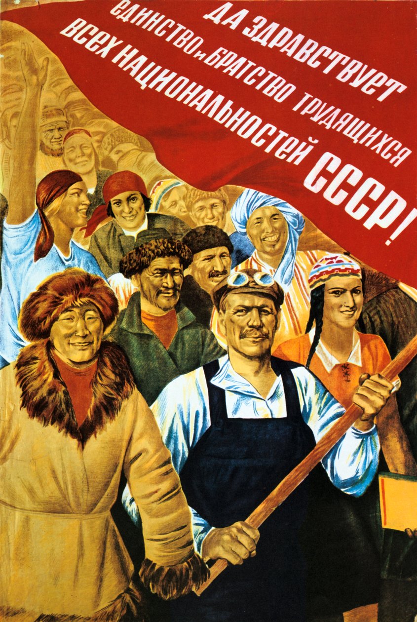 Poster politico sovietico, 1934 da Unbekannt