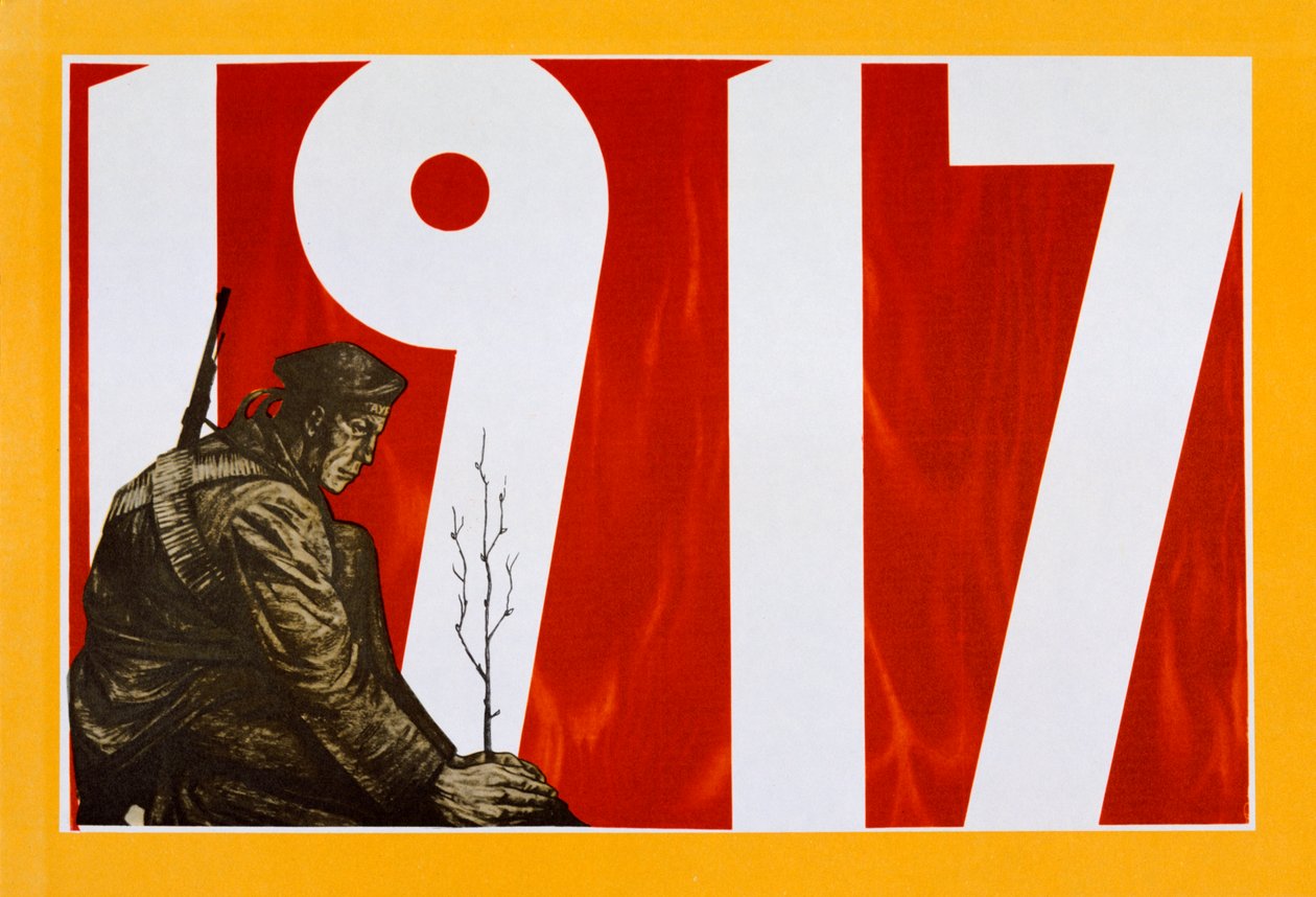 Poster di propaganda sovietica da Unbekannt