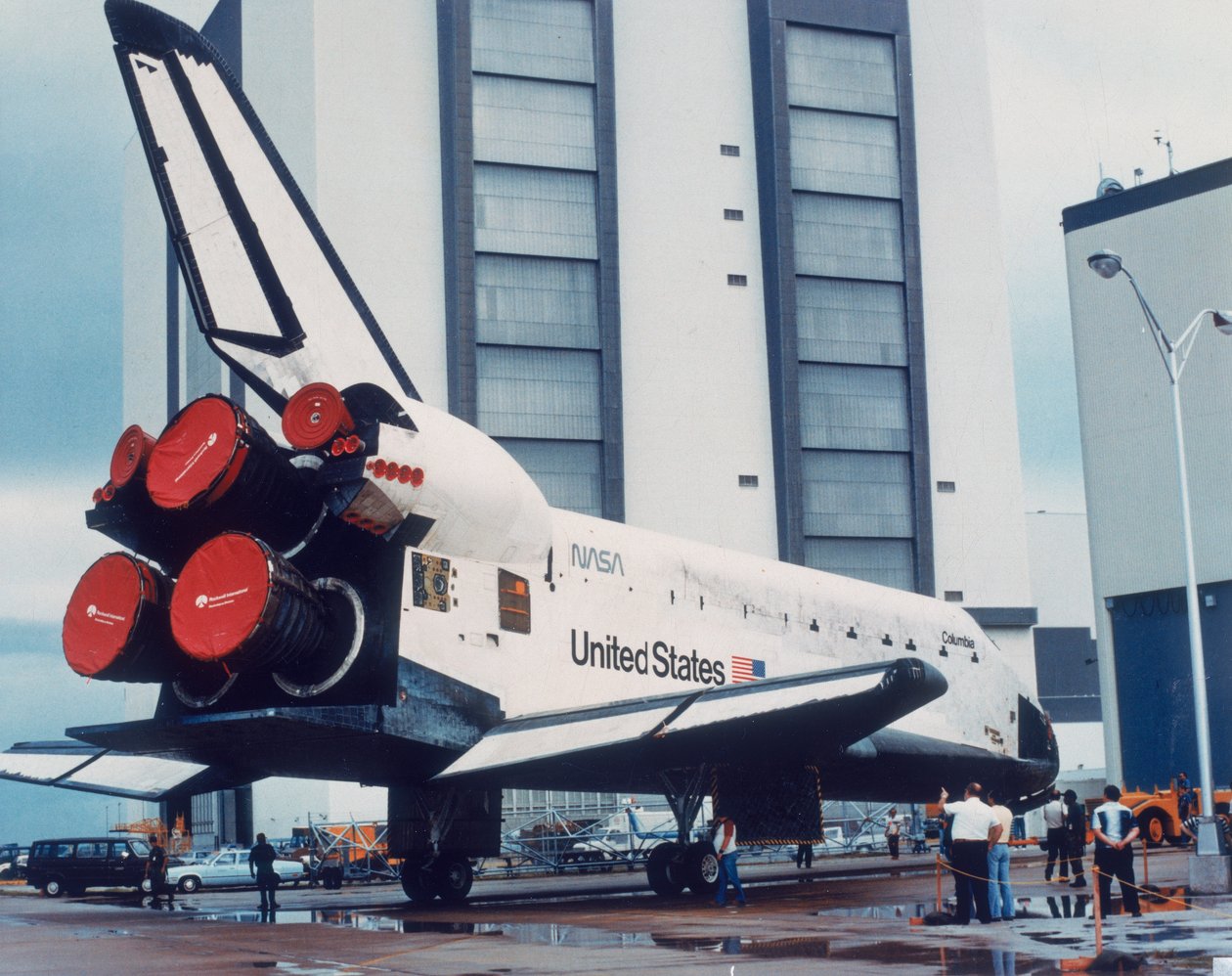 Space Shuttle Columbia sulla Terra da Unbekannt