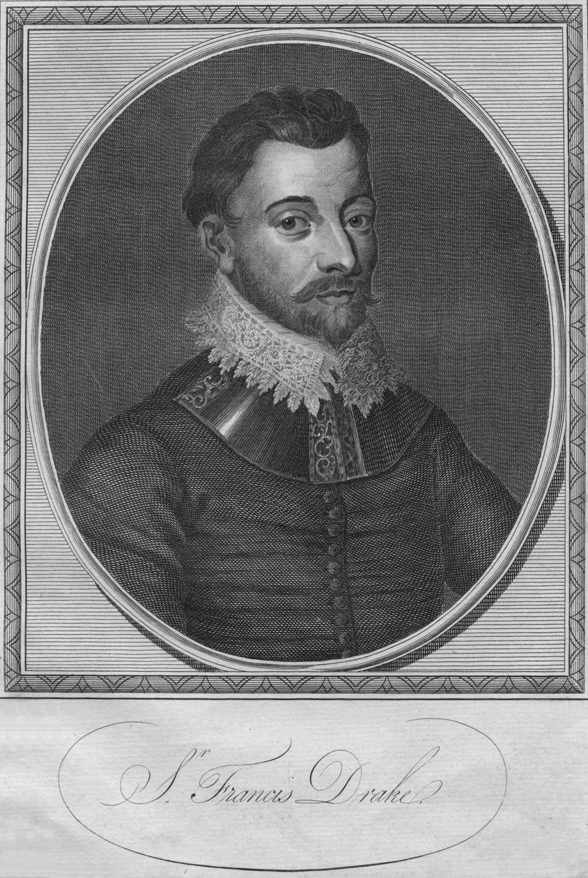 Sir Francis Drake, 1786 da Unbekannt