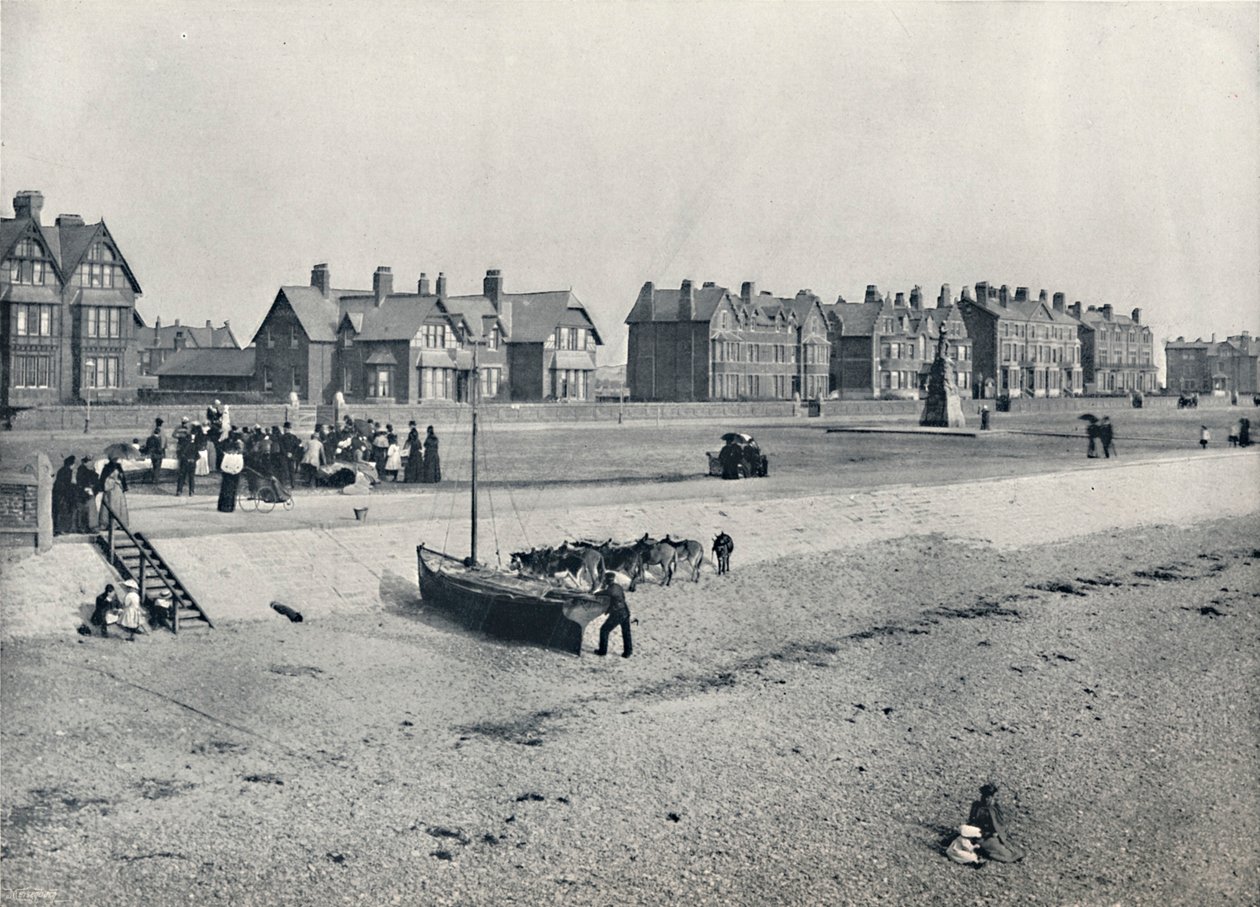 St. Annes-On-Sea - Il lungomare sud, 1895 da Unbekannt