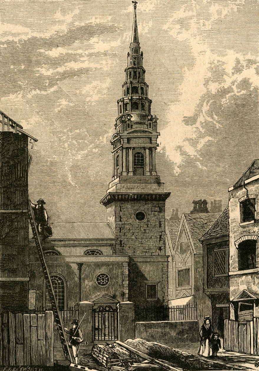 Chiesa di St. Bride, Fleet Street da Unbekannt