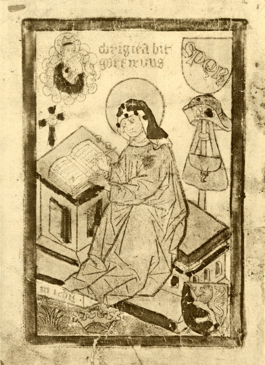 Santa Brigida di Svezia da Unbekannt