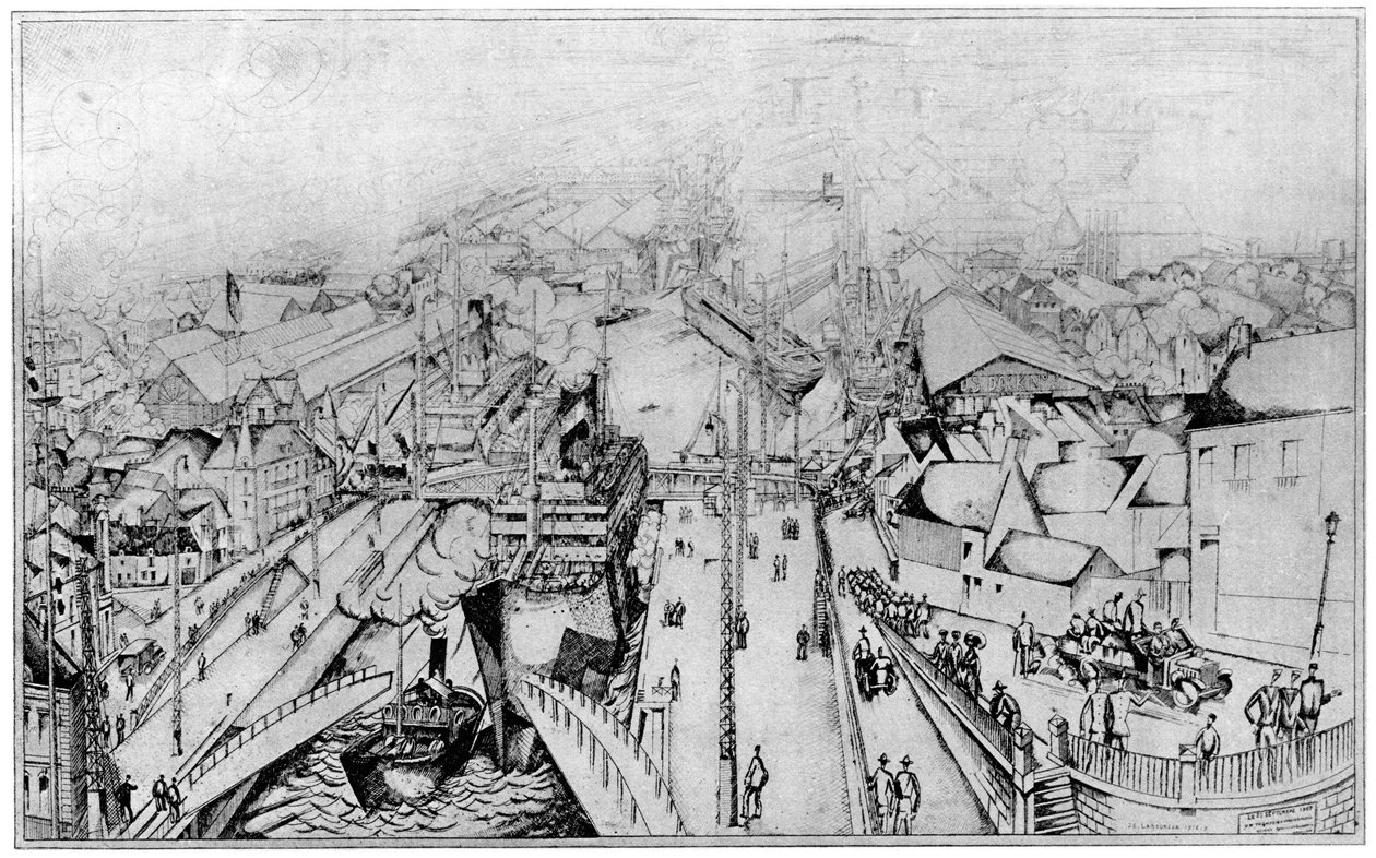 St Nazaire, 1924 da Unbekannt