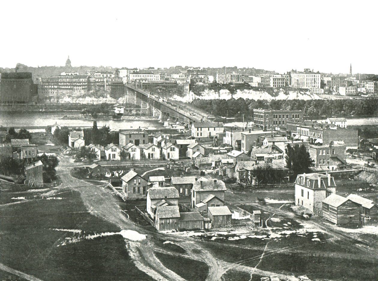 St Paul da ovest, USA, 1895 da Unbekannt