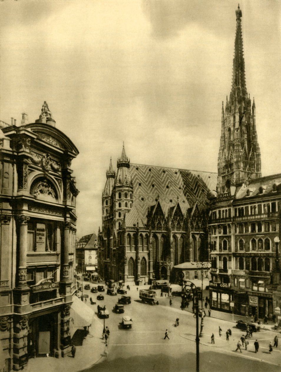 Cattedrale di Santo Stefano, Vienna, Austria, c1935 da Unbekannt