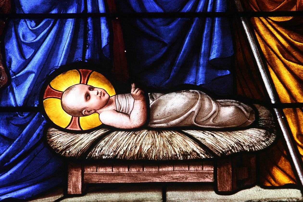 Vetrata: Natività, Ginevra, Svizzera da Unbekannt