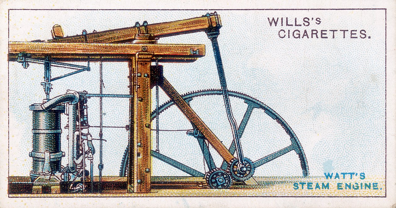 Motore a vapore di James Watt, 1915 da Unbekannt