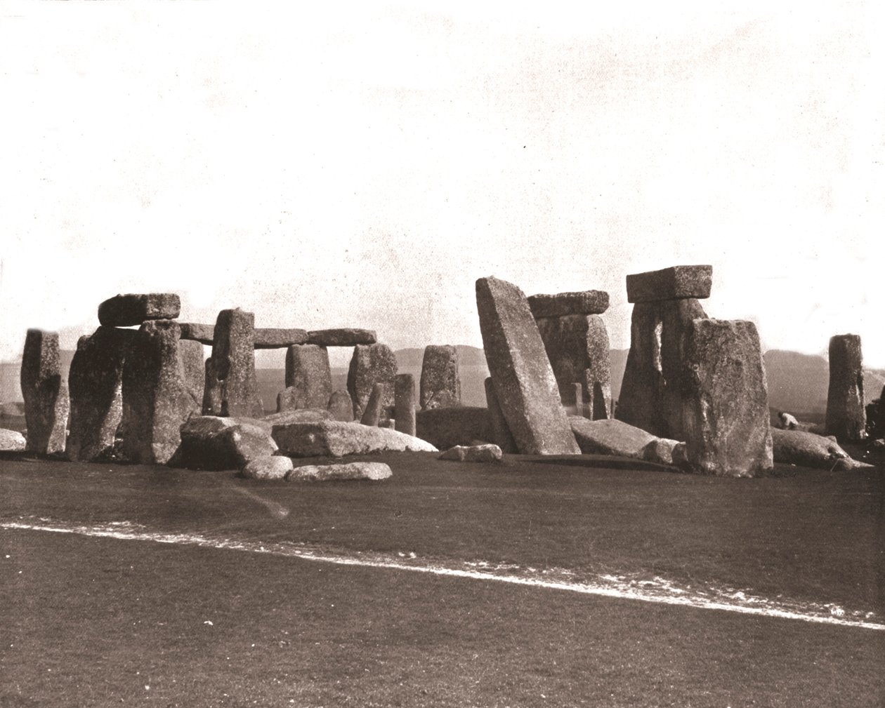 Stonehenge, Salisbury Plain, Wiltshire, 1894 da Unbekannt