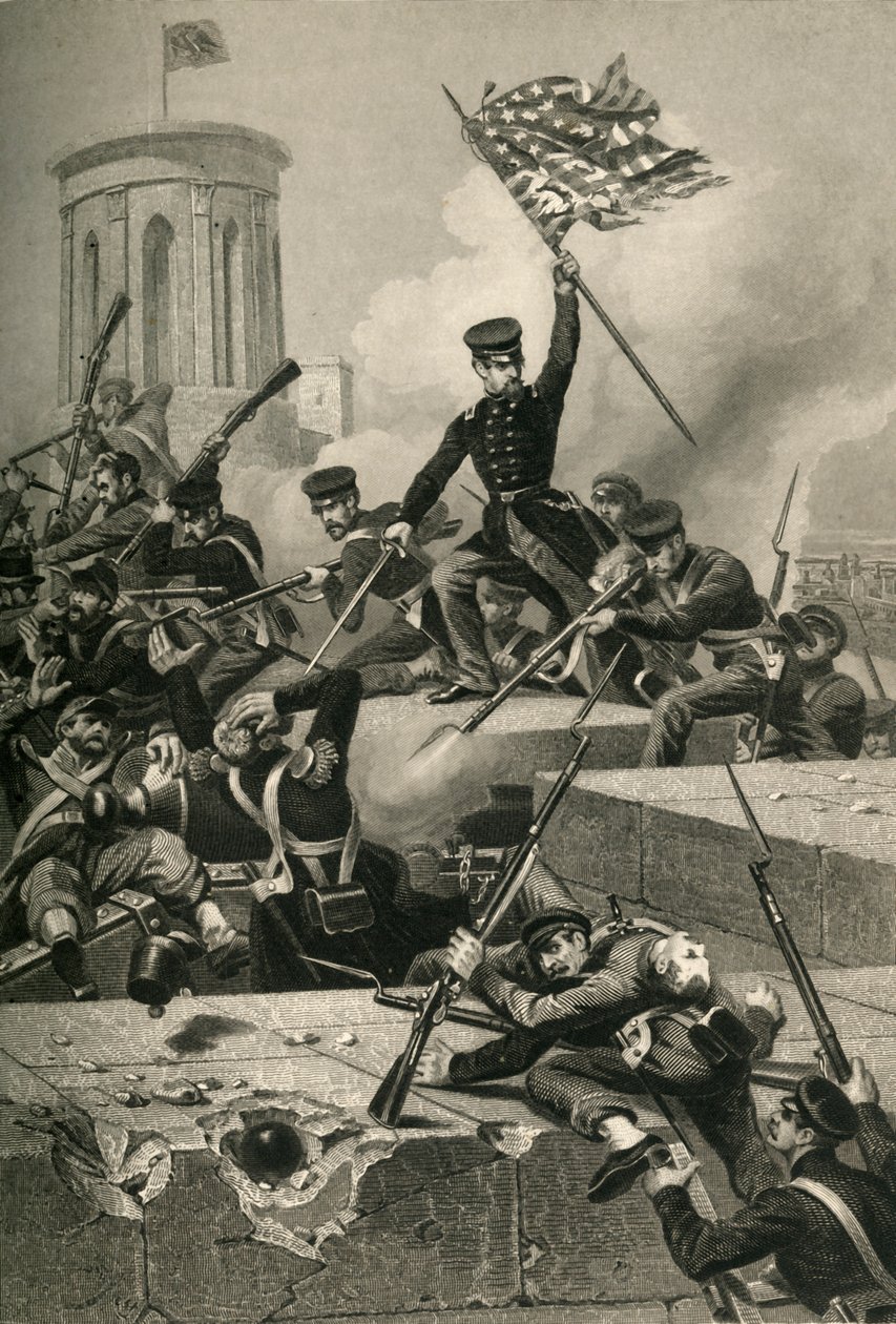 Assalto a Chapultepec, 1878 da Unbekannt