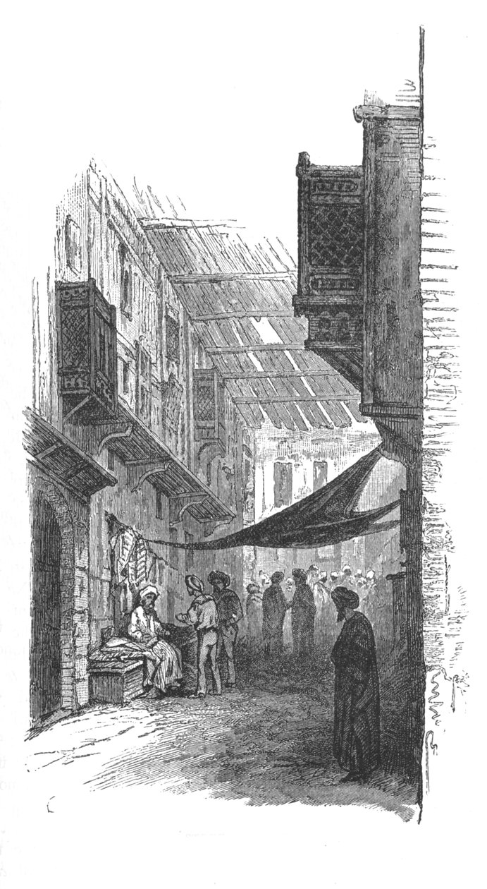 Strada a Suez, c1882 da Unbekannt