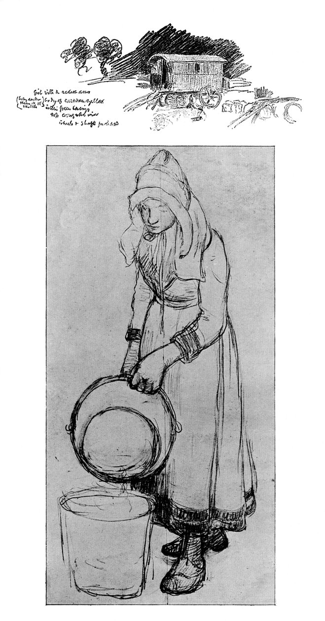 Studi di Edward Stott, 1901 da Unbekannt
