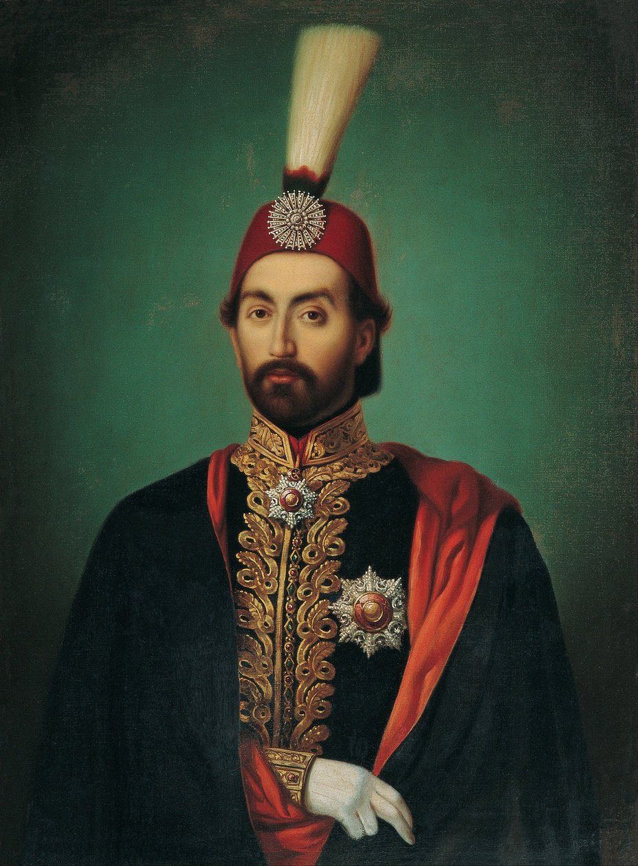 Sultano Abdülmecid I, metà del XIX secolo da Unbekannt